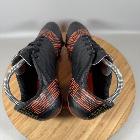 Adidas Men's Nemeziz 17.4 FXG CP9006 Black Solar Red Soccer Cleats Size 7.5 US - Picture 5 of 8